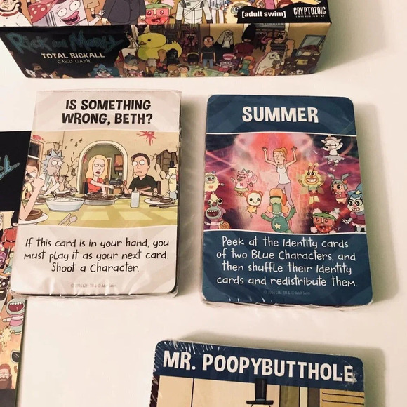 2016 Rick and Morty Total Rickall Card Game - Picture 11 of 15